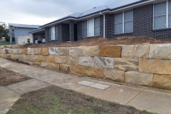 74 wall construction in Wyee