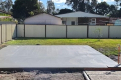 42 Garage slab concreting in Buff Point
