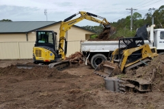 84 Utility trenching in Yarramalong