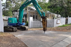 81 Concrete Removal with hammer in Wyong