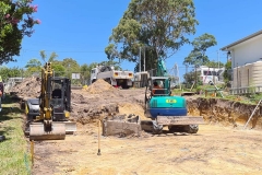 70 House & Shed site cuts in Gwandalan