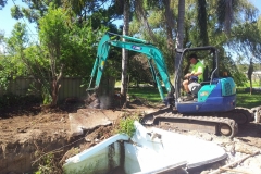 78 Pool demolish in Yarramalong