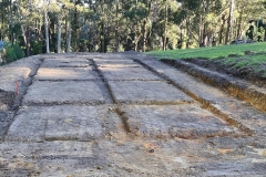 69 Ranbuild Garage Cut footings in Glenng Valley