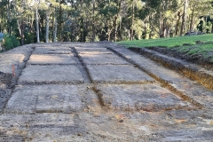 Ranbuild-Garage-Cut-footings-Glenng-Valley