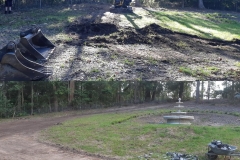 34 road construction in Berkeley Vale