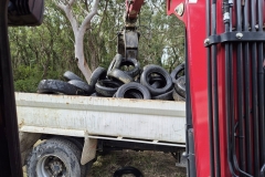 Tyre-removal